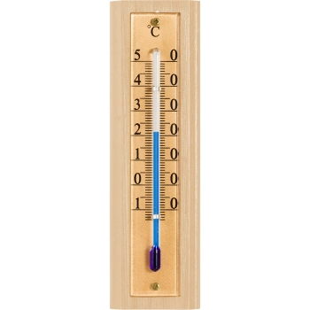 Termometr pokojowy ze złotą skalą (-10C do +50C) 12cm, mix