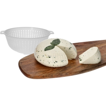 Forma serowarska na ser typu korycińskiego Ø 21/11 x 8,5 cm na 2 kg