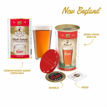 Zestaw na piwo New England IPA, 20 L