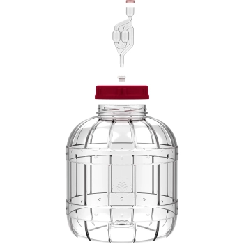 Nietłukący, wielofunkcyjny słoik do fermentacji, 8L