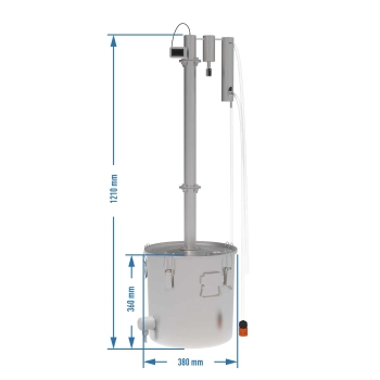 Destylator modułowy 30 L Loki - elektryczny
