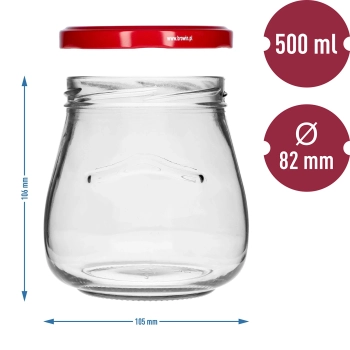 Słoik twist-off 500 ml 