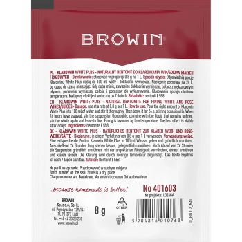 Klarowin White Plus - środek klarujący 8 g
