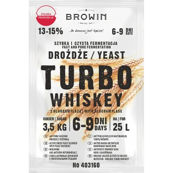 Drożdże gorzelnicze Turbo Whiskey