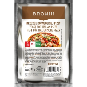 Suszone drożdże do pizzy włoskiej - 100 g