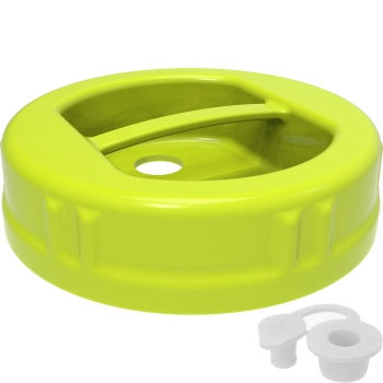 Zakrętka plastikowa fi 100 twist-off z otworem i korkiem