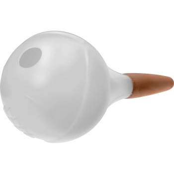 Kula nawadniająca do roślin, biała matowa z ceramiczną nóżką, 400ml