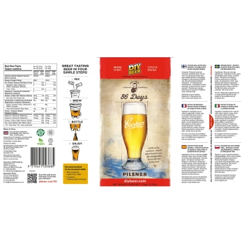 Brewkit Coopers 86 days Pilsner