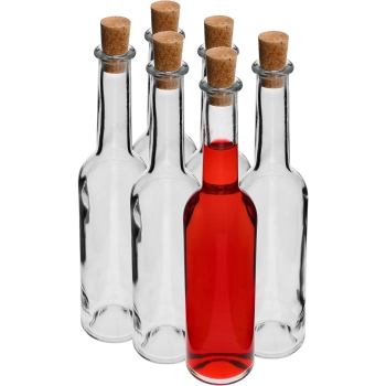Butelka na nalewkę 350 ml 6 szt.+ 6 korków