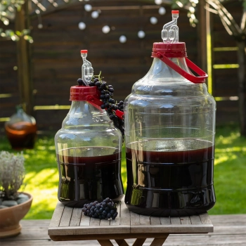 Balon do wina lekki, nietłukący, z uchwytem, 10 L