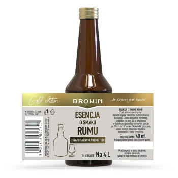 Esencja o smaku Rumu na 4 L - 40 ml