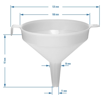 Lejek plastikowy fi 10 cm