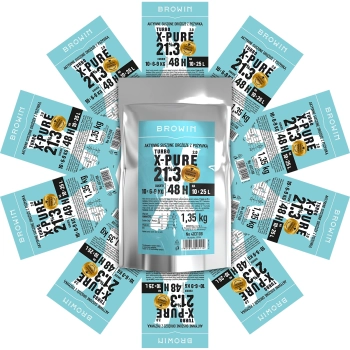 Drożdże Turbo X-Pure 21,3%, 10 x 25 L, 1,35 kg