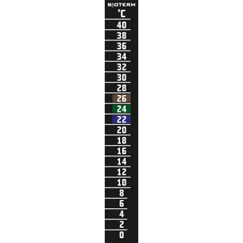 Termometr ciekłokrystaliczny (0C do +40C) 15cm