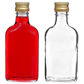 Butelka na nalewki piersiówka z zakr 200 ml 10 szt