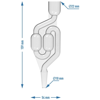 Rurka fermentacyjna z tworzywa MINI-v2
