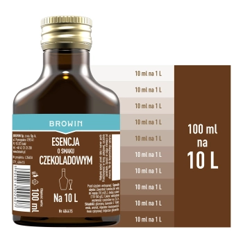 Esencja o smaku czekoladowym 100 ml na 10 L