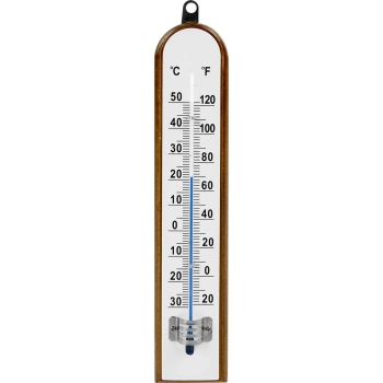 Termometr pokojowy z białą skalą (-30C do +50C) 20cm