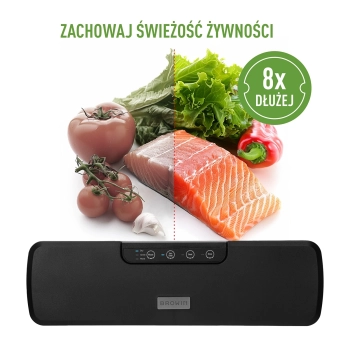 Zgrzewarka próżniowa - wielofunkcyjna, czarna
