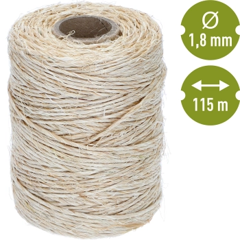 Sznurek sizalowy 1,8 mm/115 m/250 g