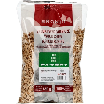 Zrębki do wędzenia/grillowania, buk, 450 g, kl. 2