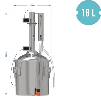 DESTYLATOR MODUŁOWY CONVEX 18L-PODSTAWOWY