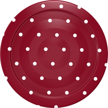 Zakrętka fi 43 mm kropki mix - 10 szt.