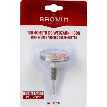 Termometr do wędzarni i BBQ (0C do +250C) 6,0cm