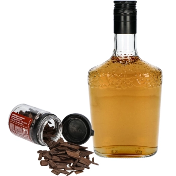 Płatki dębowe mocno opiekane, 20 g