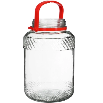 Słoik 3 L z plastikową pokrywą