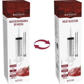 Nastrzykiwarka 100 ml + 2 igły