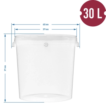 Pojemnik fermentacyjny 30 L z pokrywką