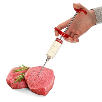 Nastrzykiwarka 30 ml + 2igły + nakłuwacz do mięsa