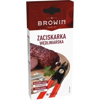 Zaciskarka wędliniarska + 60 klipsów