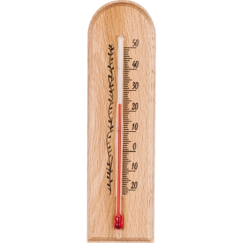 Termometr pokojowy ze wzorkiem (-20C do +50C) 15cm