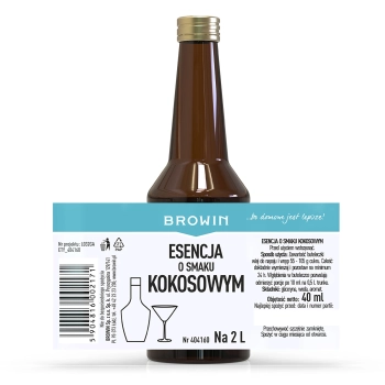 Esencja o smaku kokosowym na 2 L - 40 ml