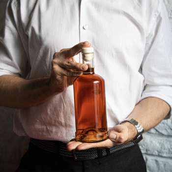 Butelka Gabinetowa 0,5 L z korkiem