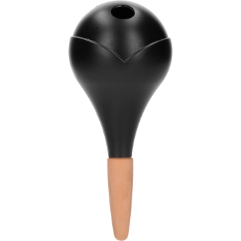 Kula nawadniająca do roślin, czarna matowa z ceramiczną nóżką, 400ml