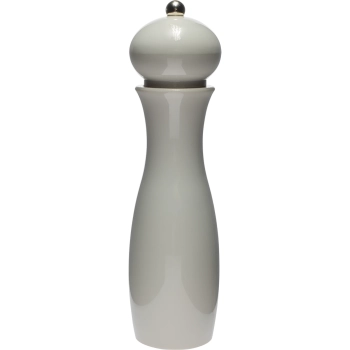 Młynek ręczny do pieprzu i soli, 21 cm, biały