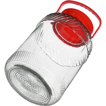 Słoik 3 L z plastikową pokrywą