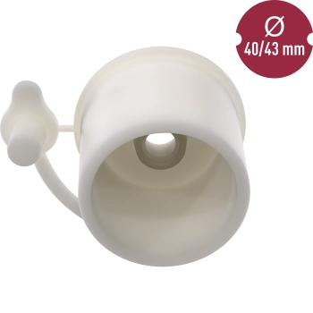 Korek do balonu fi 40/43 mm z zamknięciem