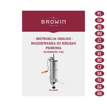 Nadziewarka pionowa 3 kg