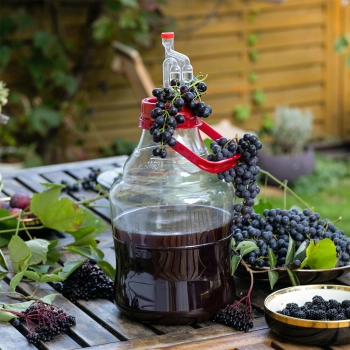 Balon do wina lekki, nietłukący, z uchwytem, 10 L