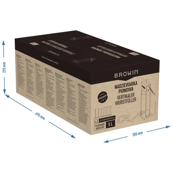 Nadziewarka pionowa premium 5 L