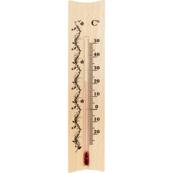 Termometr pokojowy ze wzorkiem (-20C do +50C) 18cm
