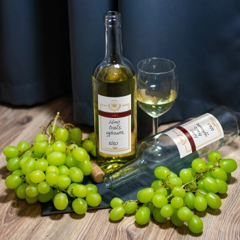 Etykiety samoprzylepne do butelek na wino Premium 65/115 mm - 20 szt.