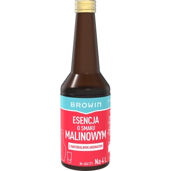 Esencja o smaku malinowym z naturalnym aromatem na 4 L - 40 ml