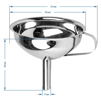 Lejek stalowy fi 13 cm