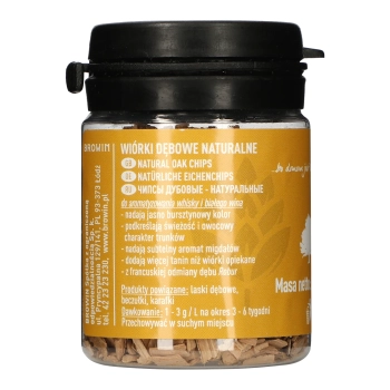 Płatki dębowe naturalne (nieopiekane), 20g