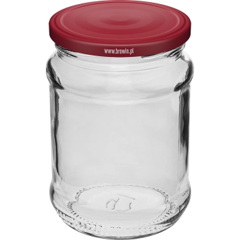 Zakrętka fi 66 bordo - 10 szt.